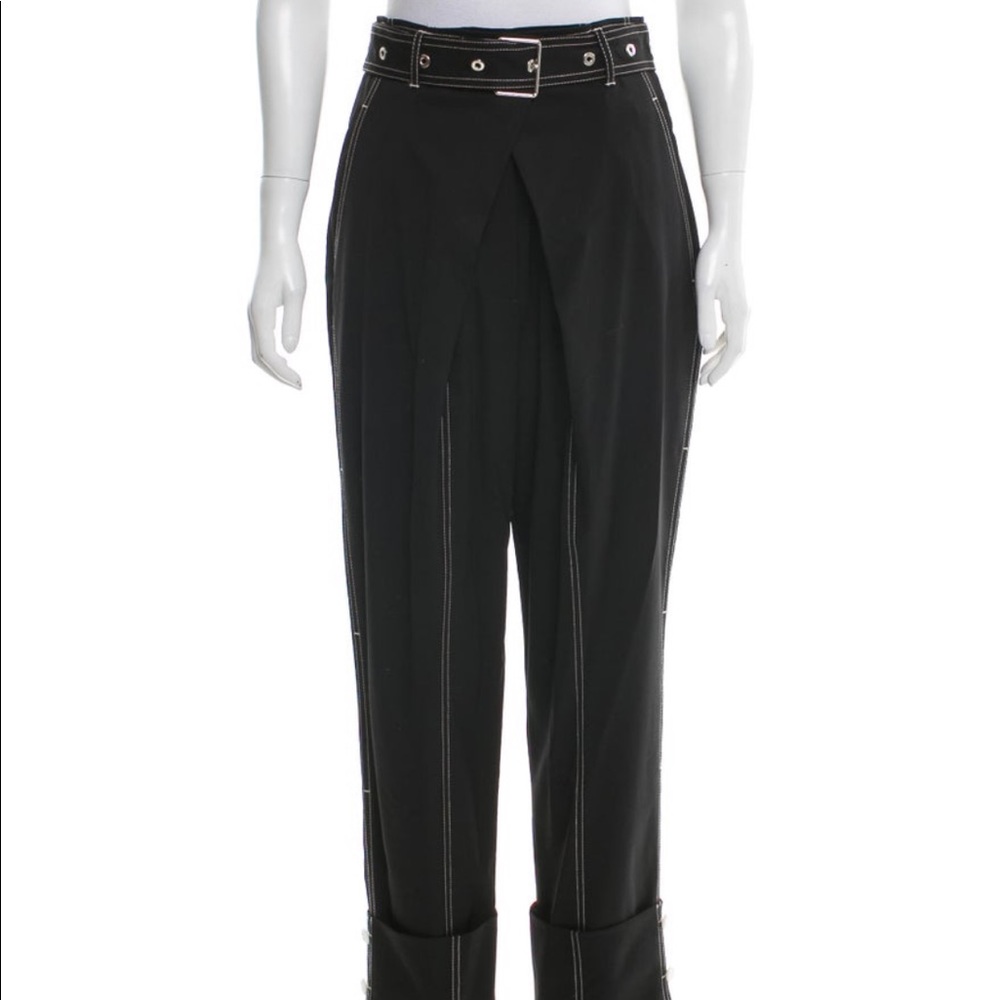 Proenza Schouler high rise nylon pants size 4